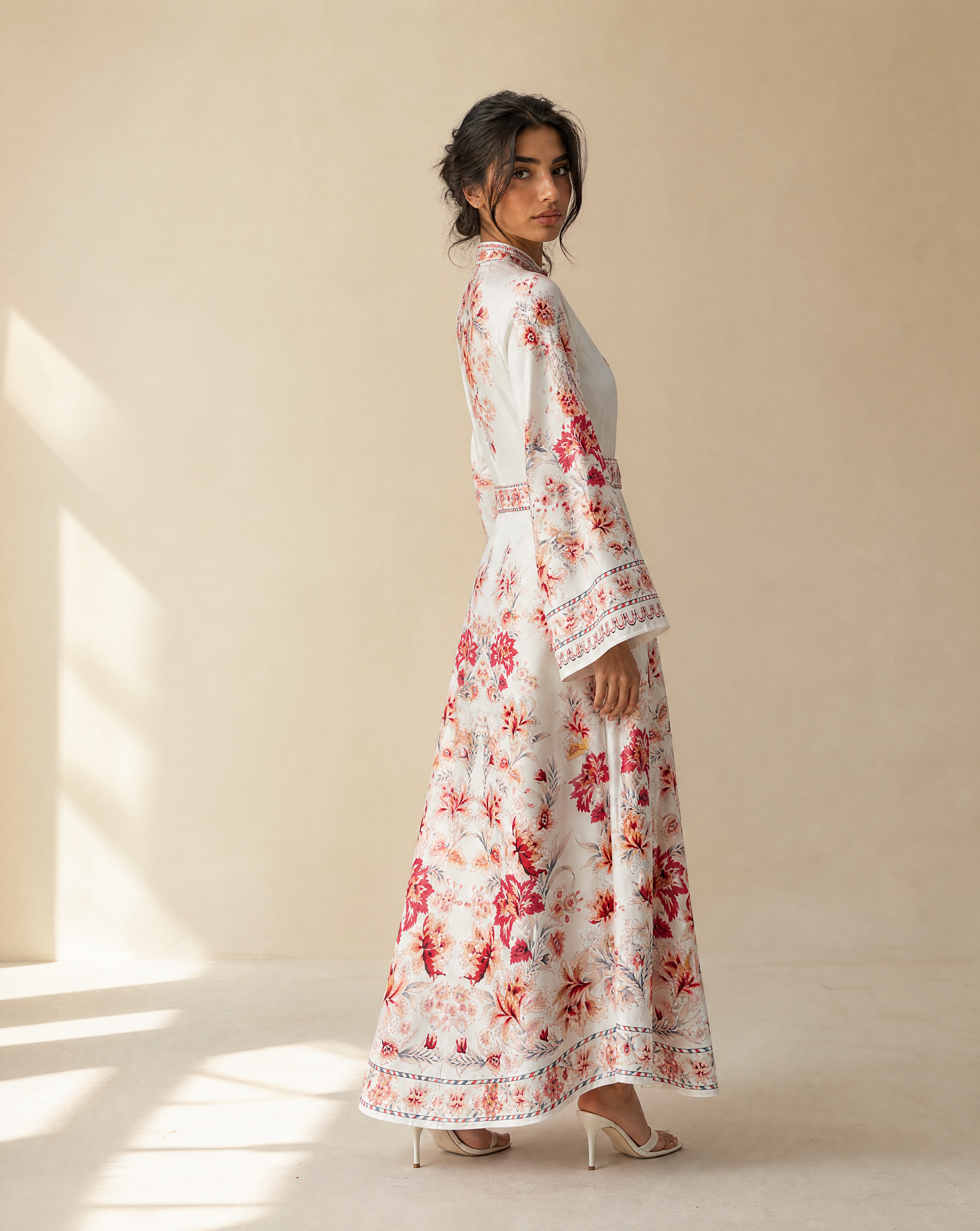 THE VALENTINA DRESS - IVORY