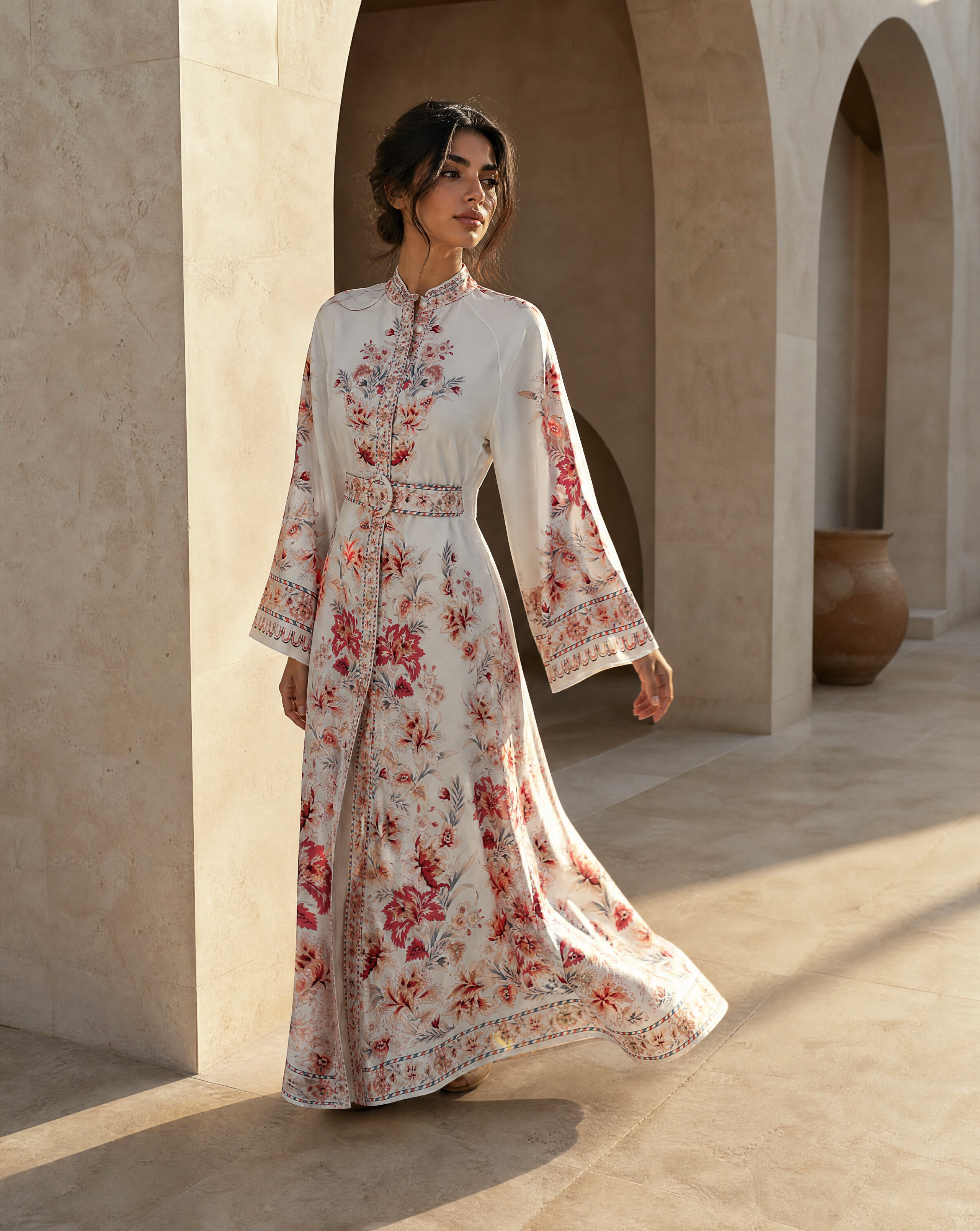 THE VALENTINA DRESS - IVORY
