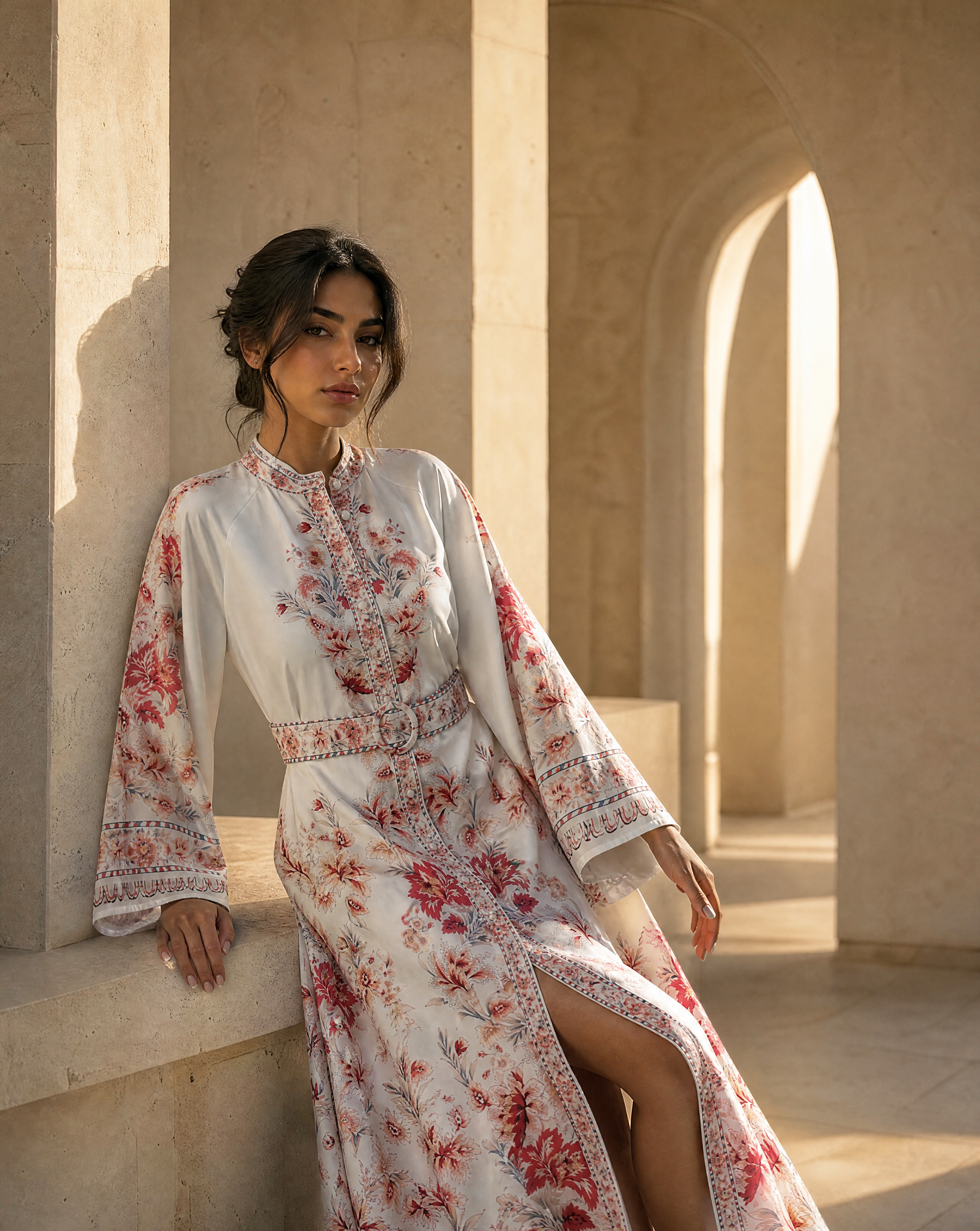 THE VALENTINA DRESS - IVORY