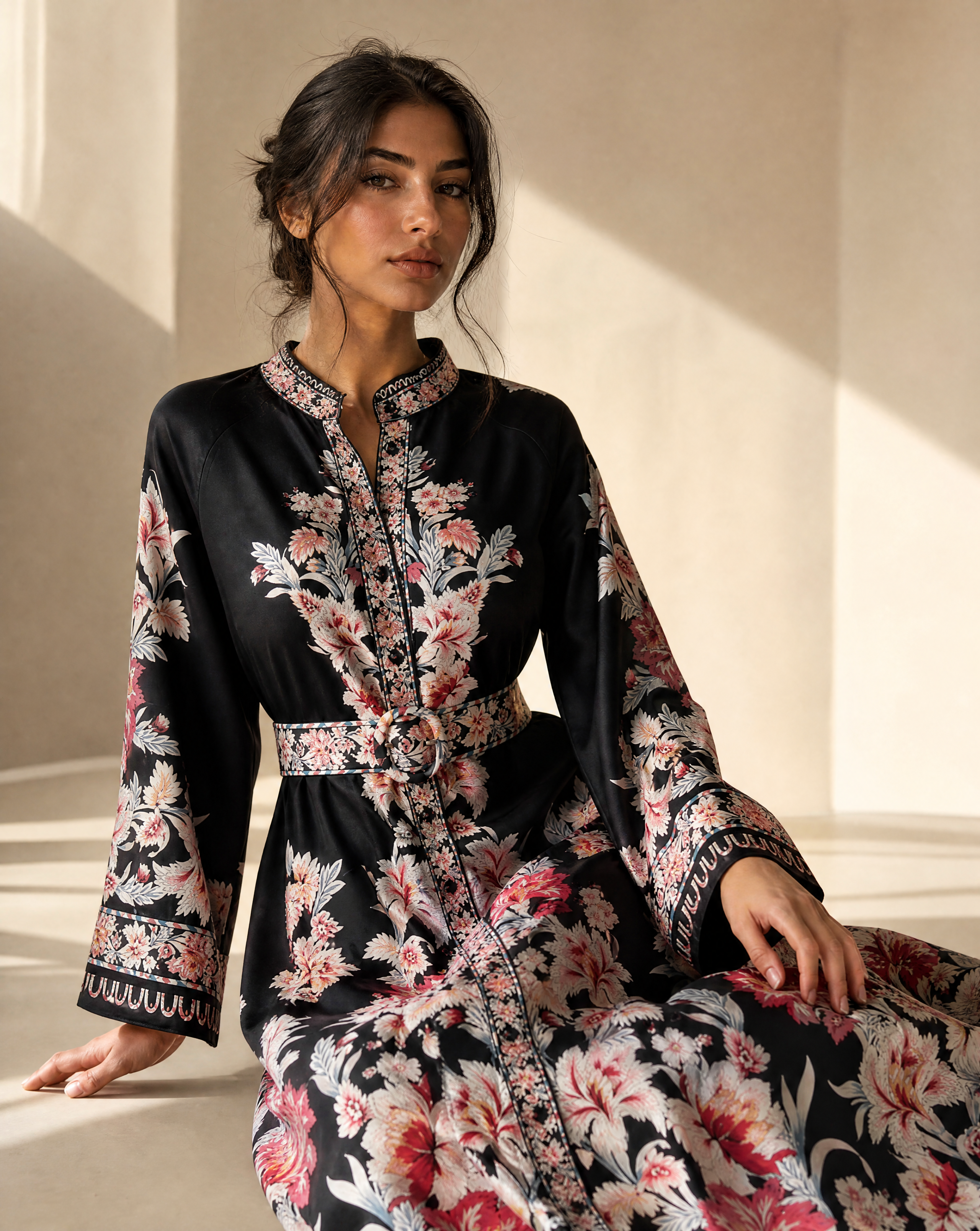 THE VALENTINA DRESS - BLACK